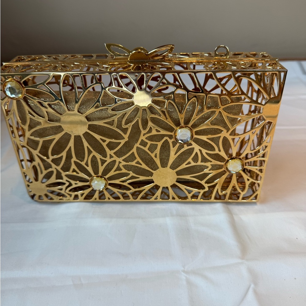 Charlotte Olympia Daisy Cage Clutch